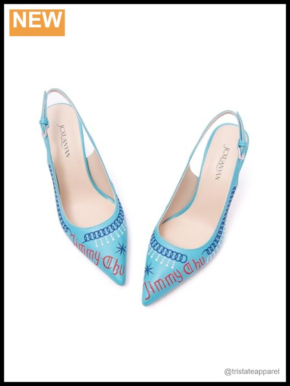 Pointed Toe Kitten Heel Slingback Pumps Formal Evening Shoes - Picture 6 of 6